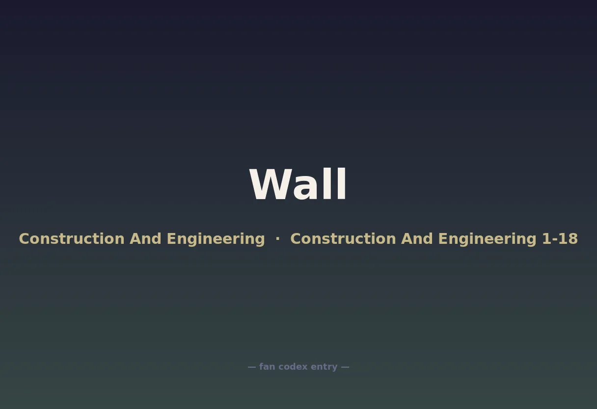 Wall